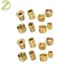 Custom high quality brass/stainless steel knurling kit inserts nut for auto cars