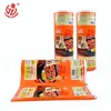 Food printed custom packaging film roll for plastic bag/ sachet