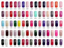 6pcs Color 1000 Beautiful gel polish 10ml 75 colors for choices in feifan