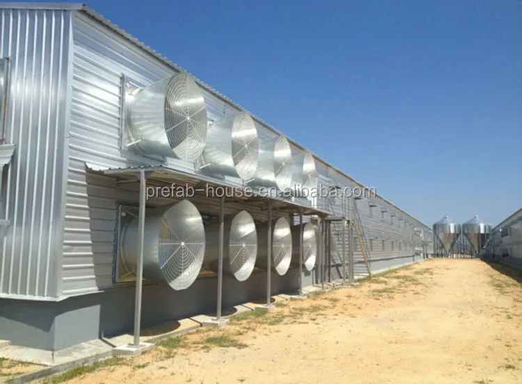 Close house poultry farming equipment chicken house, small poultry house