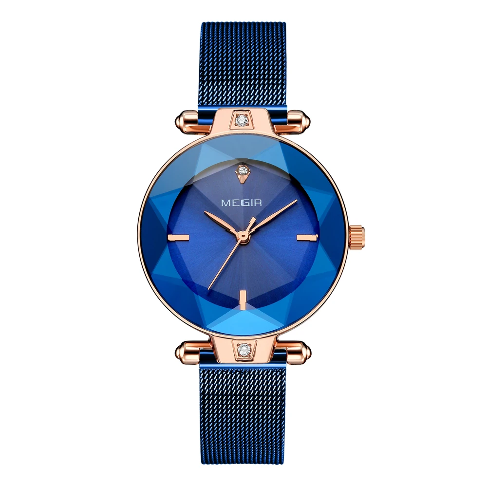 

New Product Megir Watches Women Quartz Japanese Movement Watch Female Wristwatch