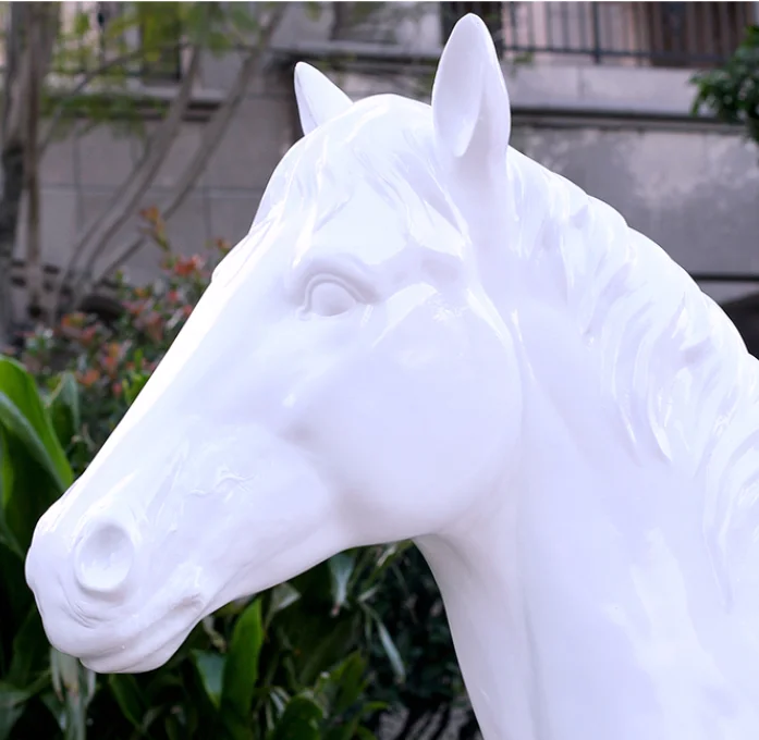 Life Size Fiberglass Horse Head Statue For Sale Buy Life Size