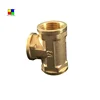Customized 3 Ways Tube Copper Aluminum Steel Brass Fitting Union
