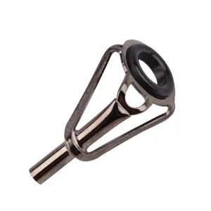 7 Size Vintage Oval Fishing Tips Rod Guides Ring Stainless Pole Repair Kit