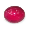 Indian Ruby Stone/Lab Created Star Sapphire/Oval Synthetic Star Ruby Stone
