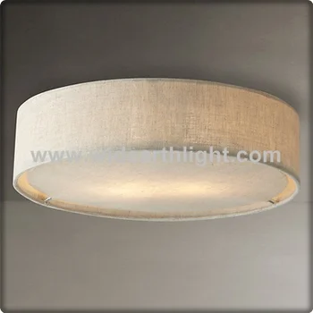 Ul Cul Listed Flush Mount Hotel Bedroom Fabric Ceiling Light In 2 Light C30194 Buy Fabric Ceiling Light Fabric Ceiling Lamp Fabric Ceiling Fixture