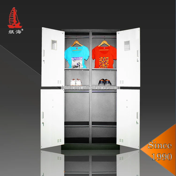 High Grade Wardrobe Closet Colorful Four Door Wardrobe Cabinet Bedroom Metal Cloth Wardrobe Buy Bedroom Closet Metal Wardrobe Cabinets Colorful Four