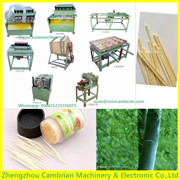 bamboo toothpick production line