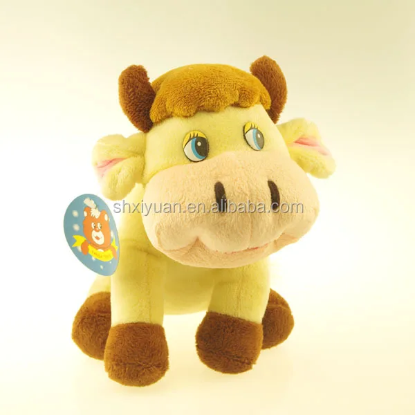 yellow cow plush