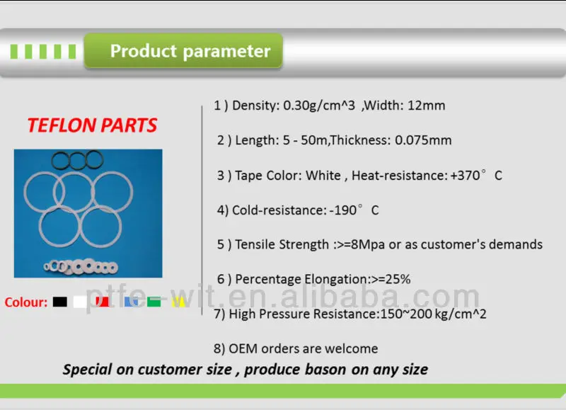 teflon gasket tape