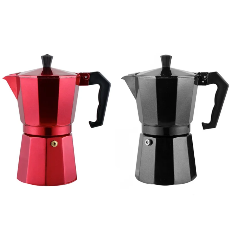 High Quality 1/2/3/6/9/12cups Aluminum Moka Espresso Coffee Maker Buy