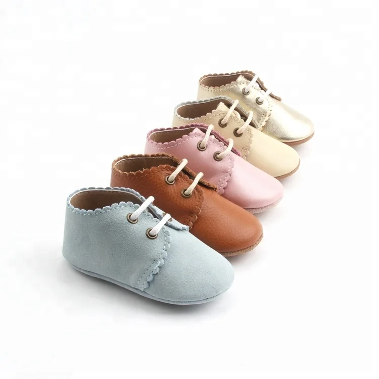 

BEIBEINOYA 2018 Mix 9 Sizes New Soft Genuine Suede Leather Kids Oxford Cute And Handsome Baby Shoes