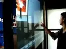 65″ Transparent Interactive touch foil,10 points touch film for window glass shop