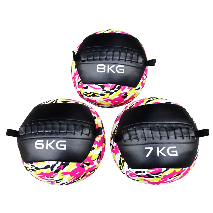 

Durable PU Leather Soft Medicine Wall Ball For Training, Variety