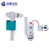 Hot sale water saving cable control dual flush valve standard wall hung toilet fill valve