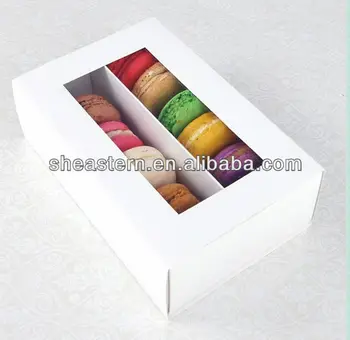 Customized Paper Packaging Macaron Box Wholesale Macarons Package - Buy ...