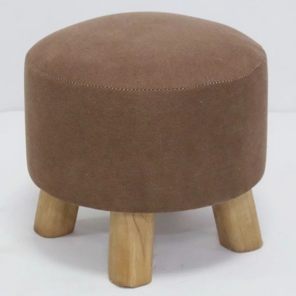 现代豪华软垫脚凳 pouffe 凳子