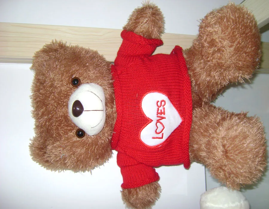 personalised valentines teddy bear