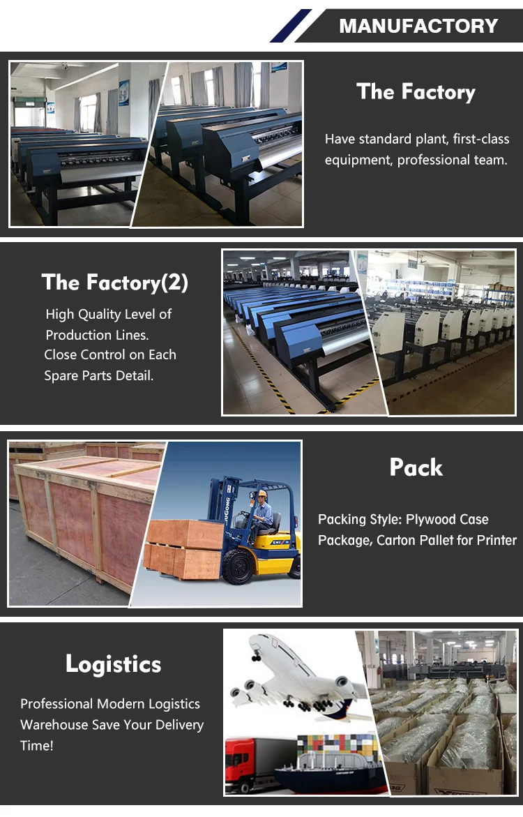 Good quality 1.6m dx5 head eco-solvent printer with cmyk