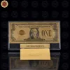 1928 Year 1Dollar 24K Gold Plated Dollar Bill