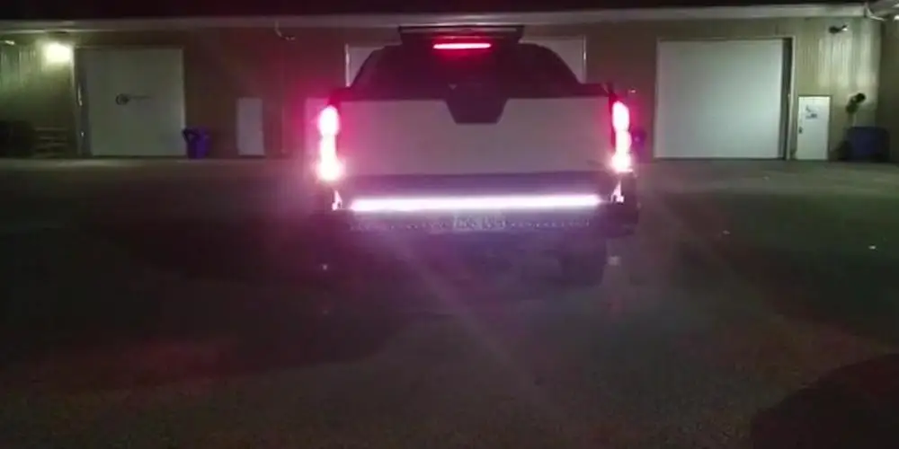 60" Red White 90-SMD LED Light Bar for Pickup Backup Brake Turn Signal Lights