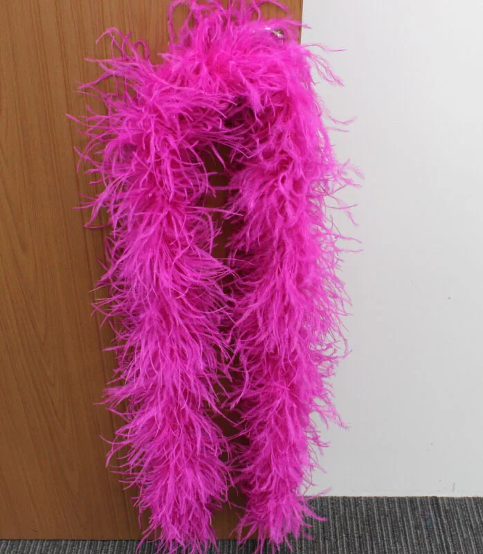 Wholesale White Ostrich 2 Layers Soft Feather Boas Buy 2 Layers