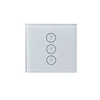 2.4G Wireless WIFI Controlled 3Gang 3Way Wall Mounted Light Switch Supports Tuya Smart Home Automation