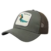 Fashion OEM Design Custom Wholesale Trucker Hat Embroidered Logo Trucker Mesh Cap Hat