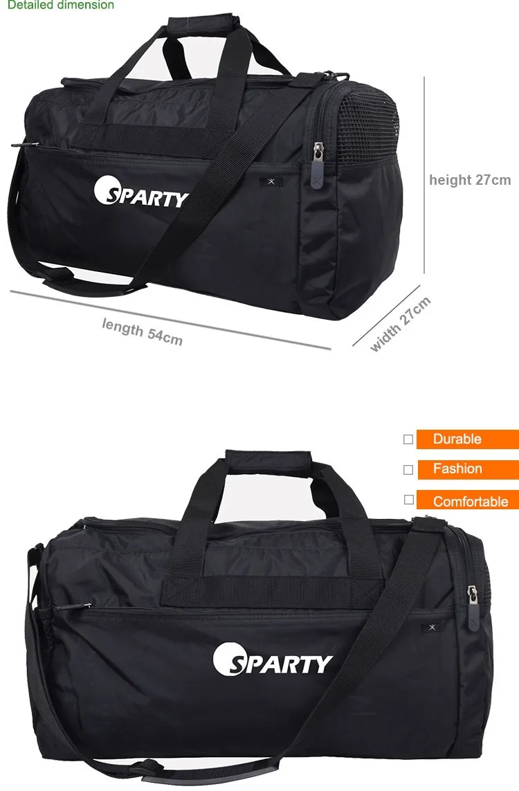 Alibaba Stylish Cheap Black 420d Duffle Sports Travel Bag Buy Sports