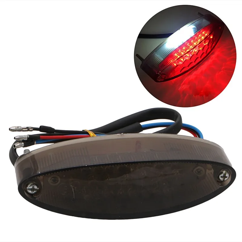 

1Pc Bike Light 28 LED Motorcycle ATV Dirt Stop Running Tail Universal 12V DC