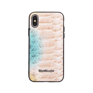 Python Pattern Leather Mobile Phone Case iPhone