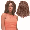 Top Quality 8inch 30stands/pack 100g Spring Twist Crochet Braid Hair for Black Women