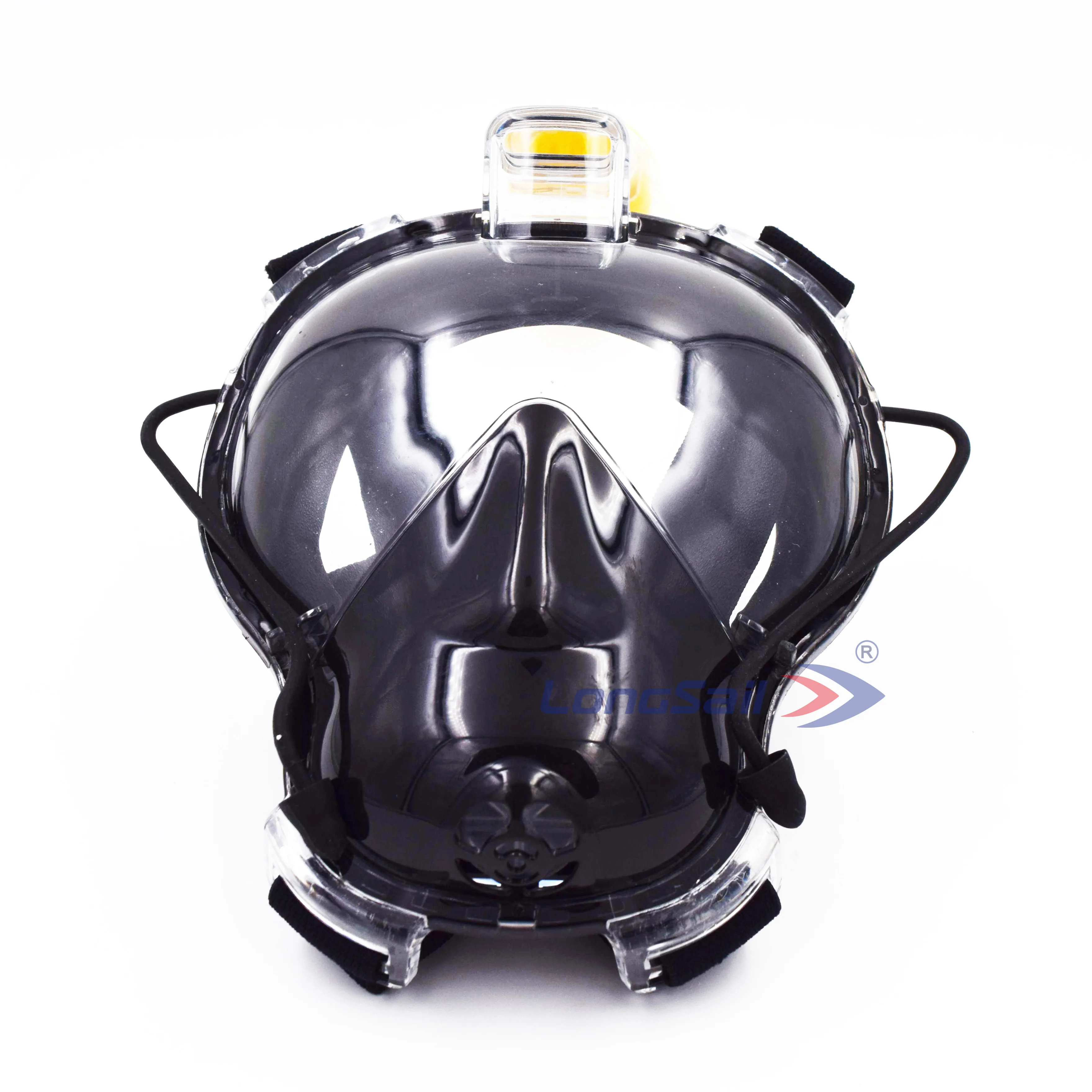 Classic Nontoxic Scuba Mask Oval Pc Lens Full Face Snorkel Kids Diving