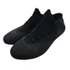 Semi finished socks design cotton material men light sport flying knitted shoes upper