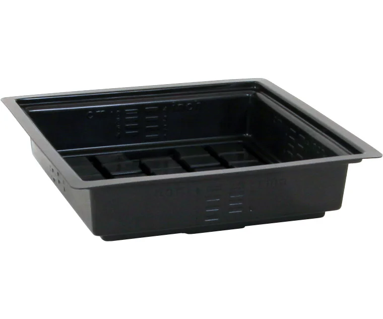 

Wholesale Price High Quality Grow Thermoforming Molded Flat Vacuum Forming Plastic Hydroponic Tray 5Cm, Custom color