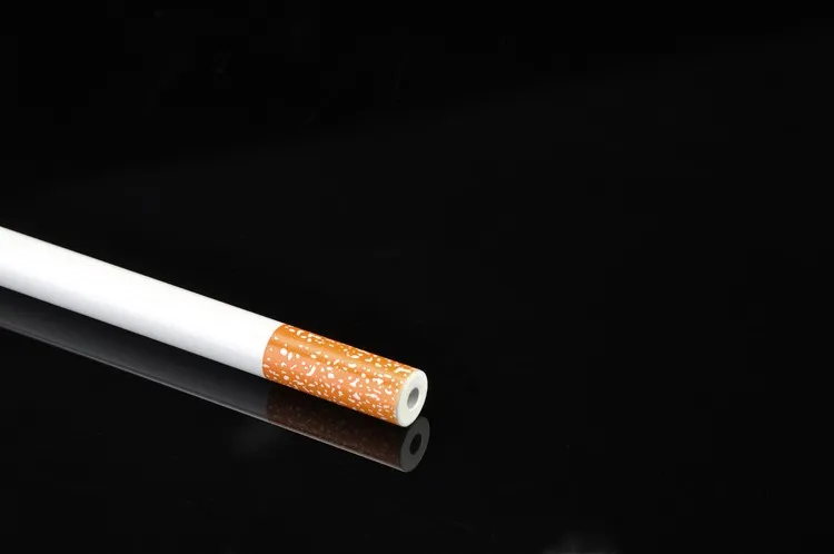 Metal Aluminum Cigarette Shape 78mm 55mm  Length Dugout Weed Smoking Pipes Accessories One Hitter Portable Herb Tobacco Pipe