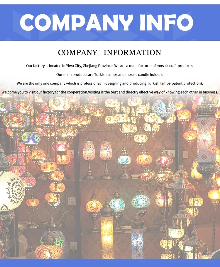 Professional Manufacture home light lamps led lamps for table turkish lamps from the colored glass