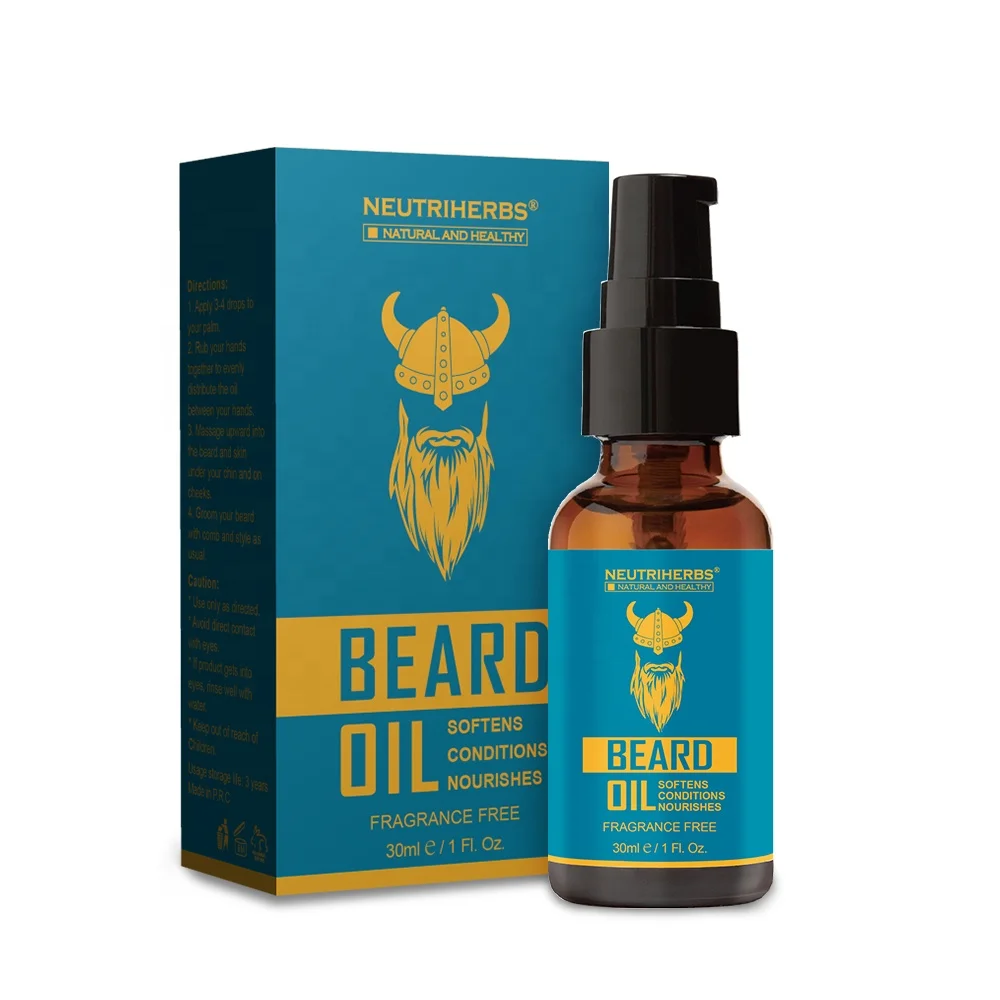 

Private Label Fragrance Free Grooming Moisturized Beard Growth Oil