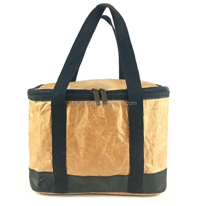 Brown Paper Camping Lunch Bag