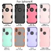 360 Full Protective Heavy Duty Dust-Proof Rugged Armor PC+TPU Cover for iPhone X 5.8 inch
