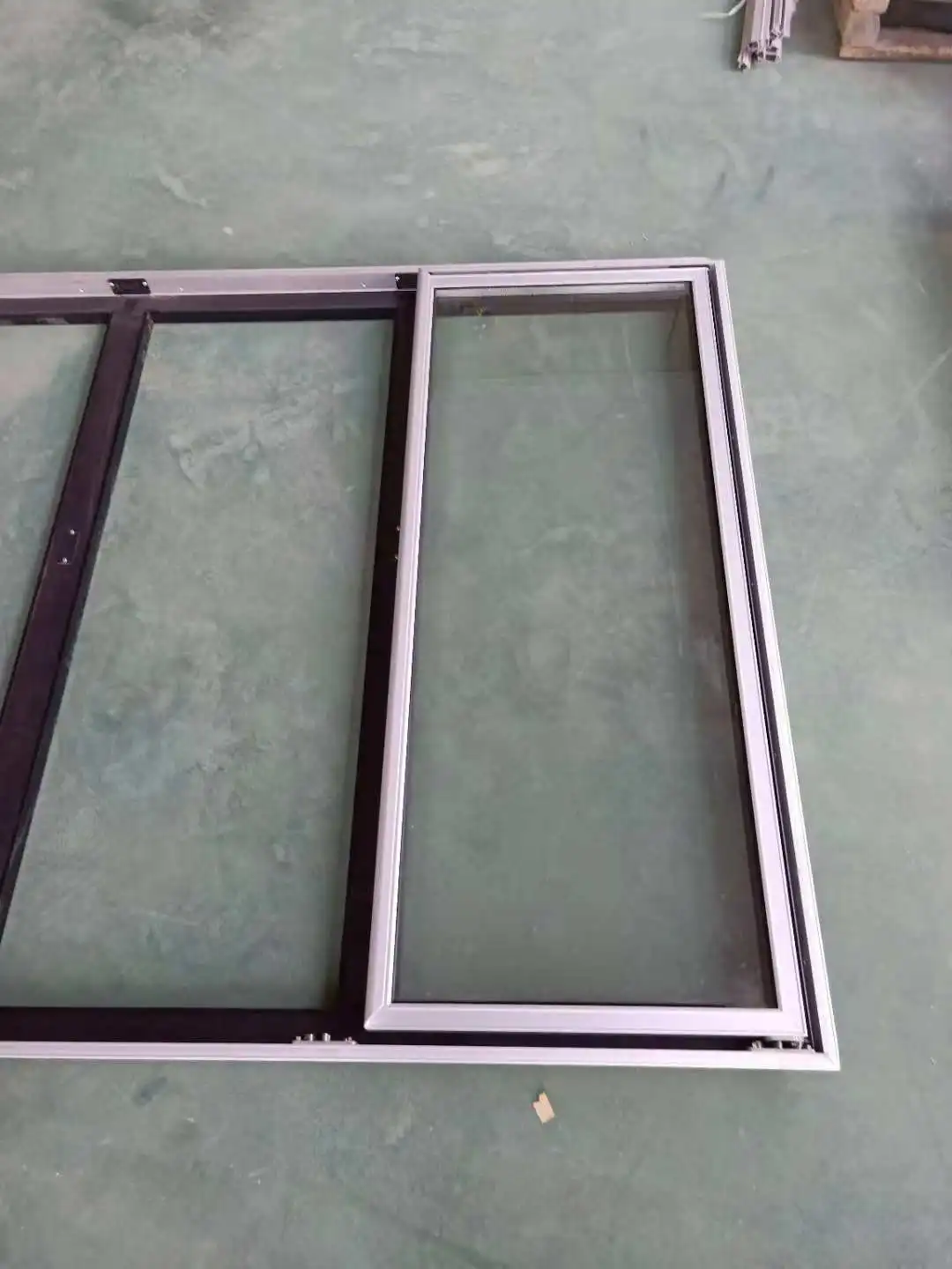 
Commerical wlk in refrigeration glass swing door for showcase 