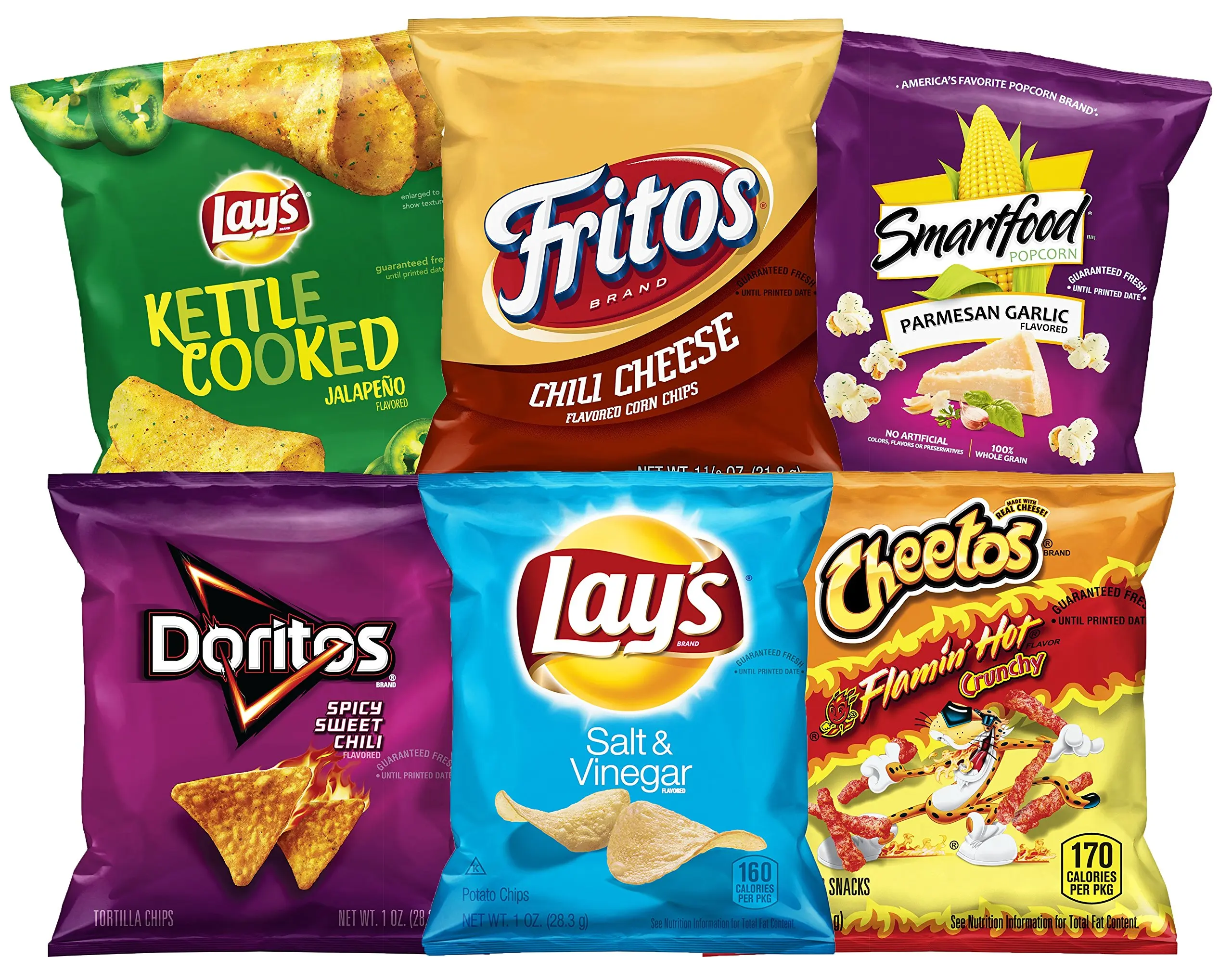 Buy Frito-Lay Smart Mix Variety Pack, Assorted, 30 Bags per Box in ...
