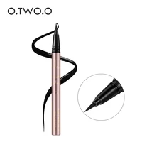 

O.TWO.O Eye Makeup Sumdge-proof Black Natural Liquid Eyeliner