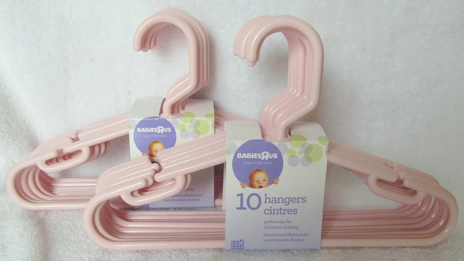 baby girl hangers pink