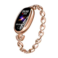 

2019 E68 Smart Watch Women 0.96 Inch Heart Rate Monitor IP67 Waterproof Sport Fitness Bracelet 14 Days Standby Health Wristband