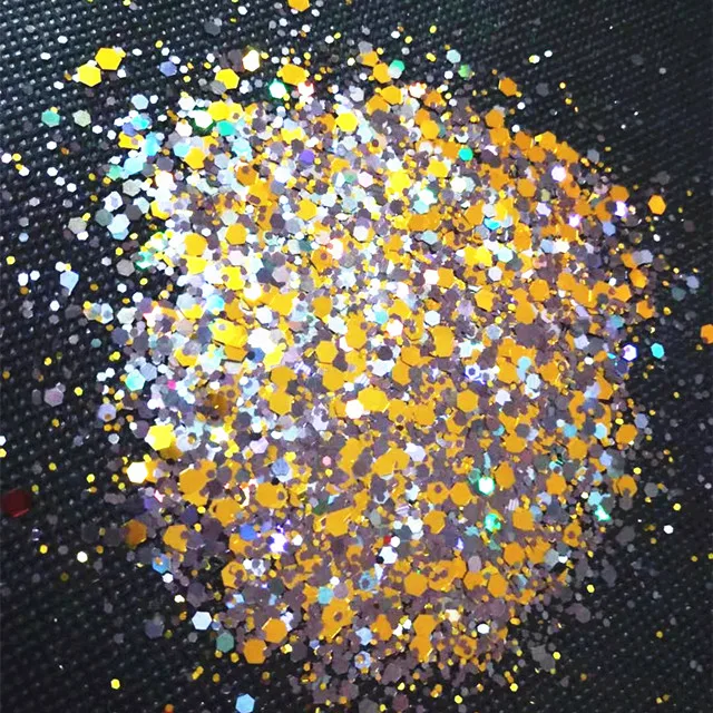 

Polyester Glitter Powder different chunky mixes