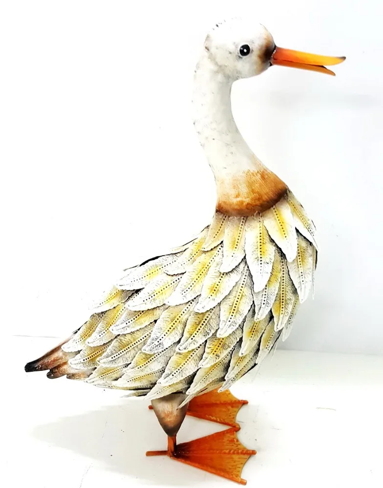 Outdoor Decoration Metal Garden Duck Ornaments Buy Garden Duck