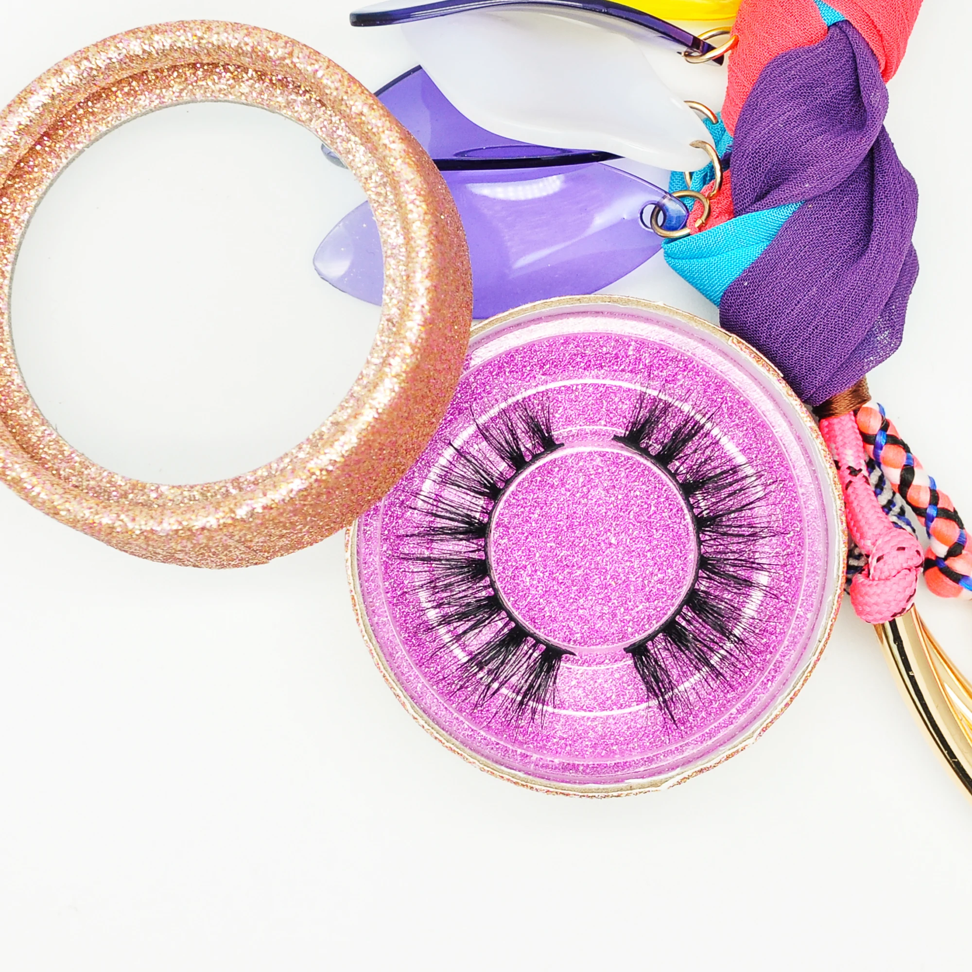 

100% Handmade 3d faux mink false eyelashes wholesale, Natural black