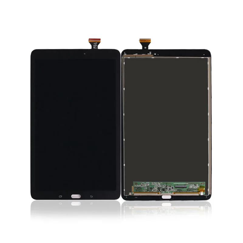 

New For Samsung for Galaxy Tab E 9.6 SM-T560 T560 SM-T561 LCD Display Touch Screen Digitizer Tablet Assembly Parts, Black