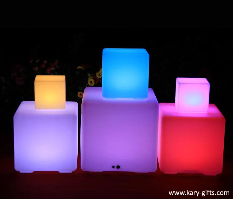 Illuminated Flashing Bar Furniture Wine Beer Buckets Led Cube Light